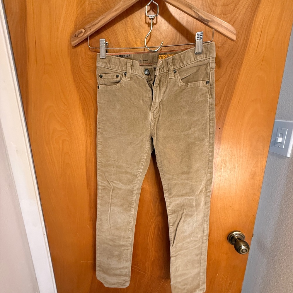 Crewcuts Beige Corduroy Pants